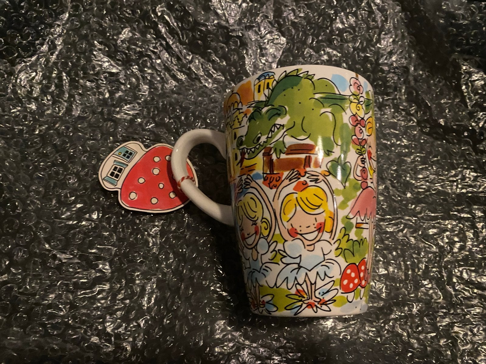 Blond Amsterdam Efteling XL Beker Draak - Nieuw met label, Huis en Inrichting, Overige merken, Keramiek, Nieuw, Overige stijlen