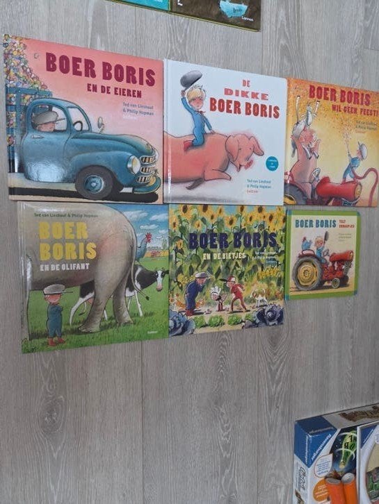 6x Boer Boris oa Dikke Boer Boris, Boeken, Ophalen of Verzenden, Zo goed als nieuw, 3 tot 4 jaar