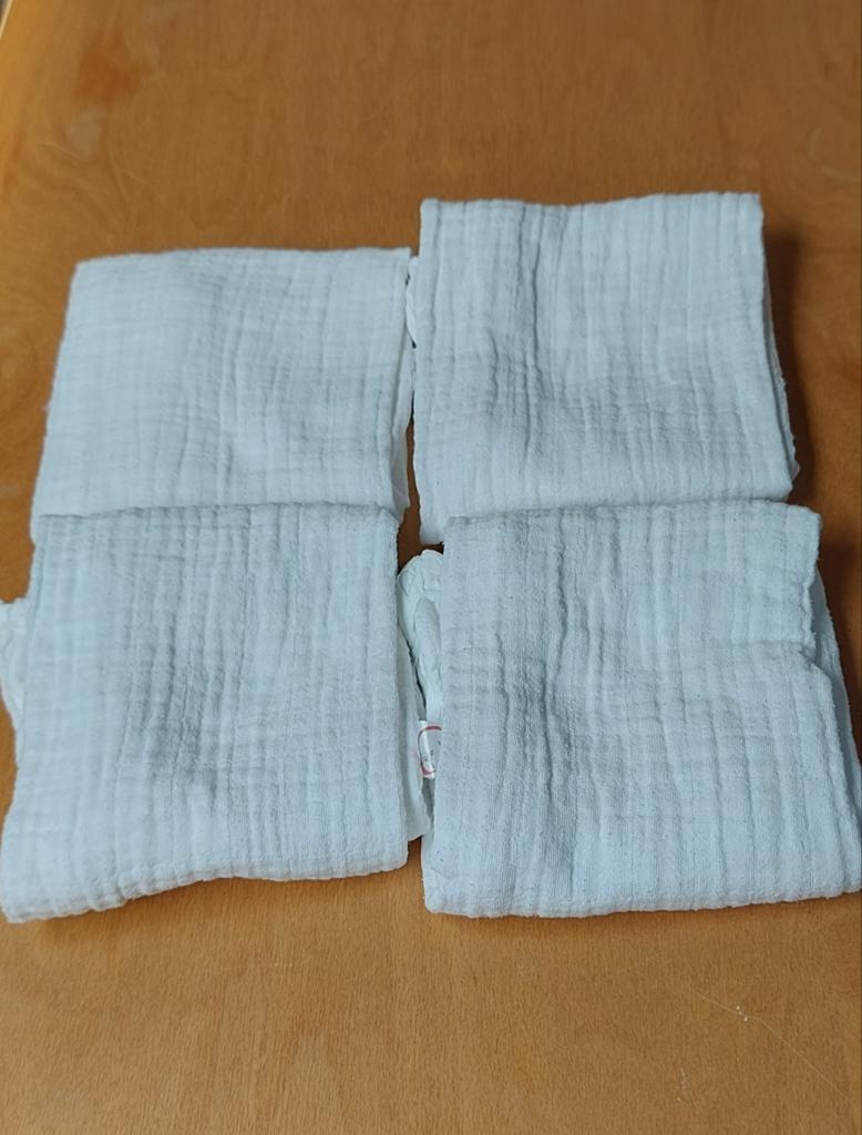 Hydrofiele luiers, potje, katoenen deken, aankleedkussen., Ophalen of Verzenden