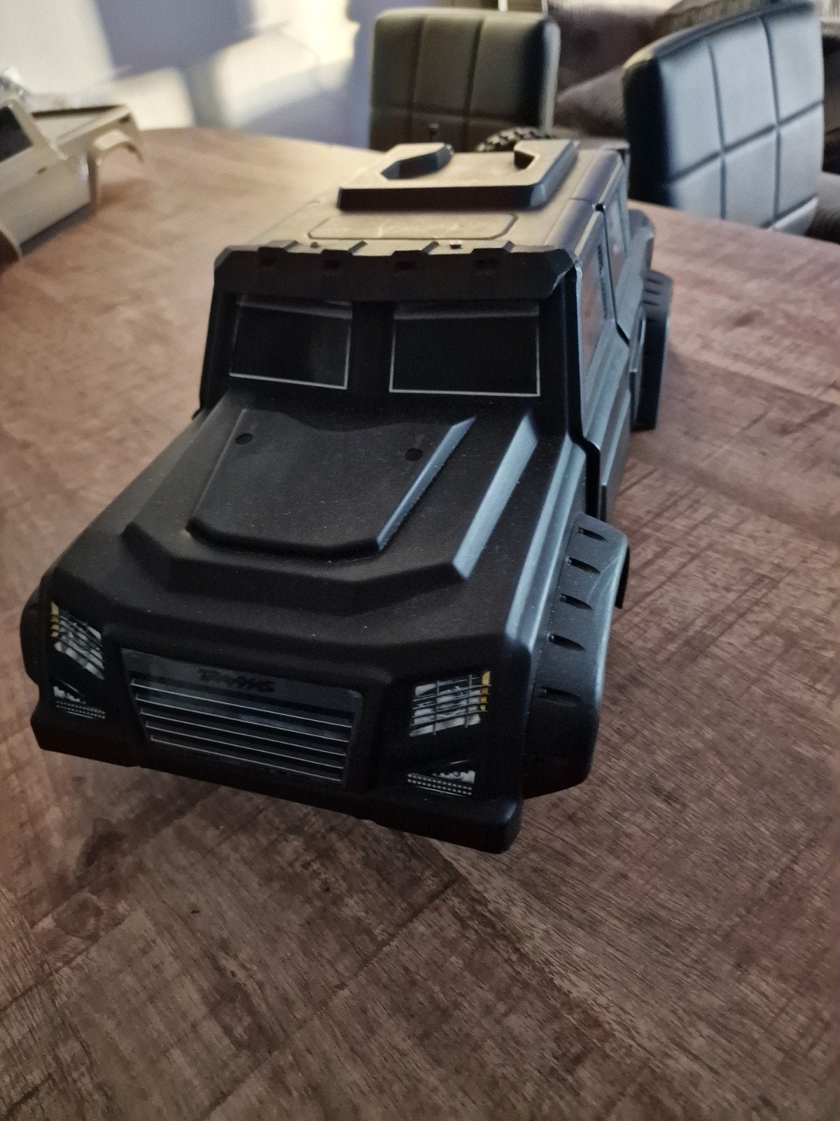 Trx 4 tactical unit Body en wielen., Elektro, Ophalen of Verzenden, Zo goed als nieuw, Schaal 1:10