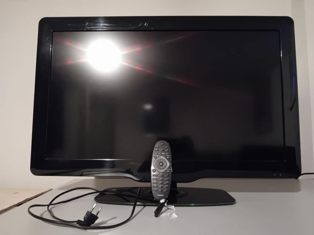 Philips 32 inch LCD-tv, Audio, Tv en Foto, Televisies, Ophalen, Philips, Gebruikt, 50 Hz