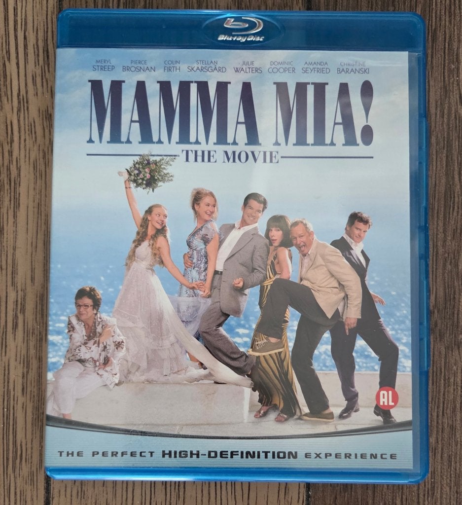 Mamma Mia! The Movie - Blu-ray, Muziek en Concerten, Alle leeftijden, Film, Nederlands