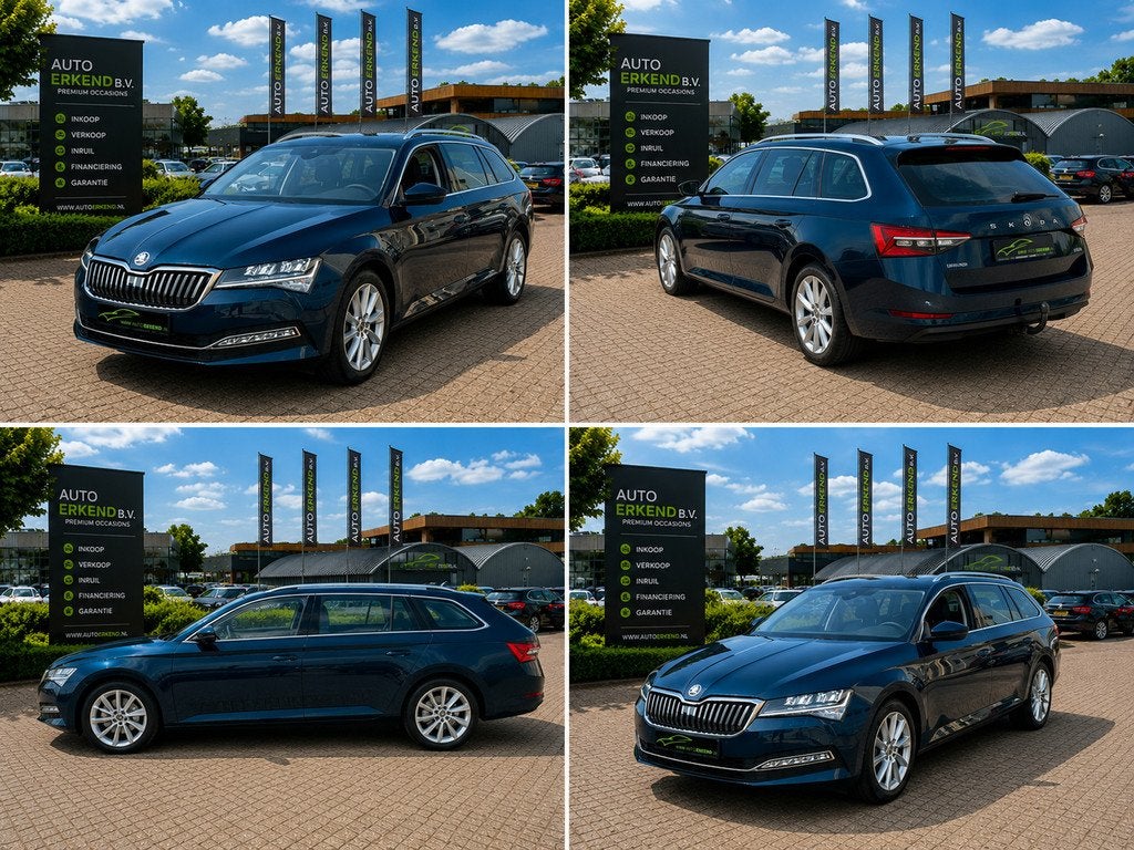 Skoda Superb Combi 1.5 TSI ACT Sportline Business (bj 2024), 4 cilinders, 150 pk, Superb, 1392 kg
