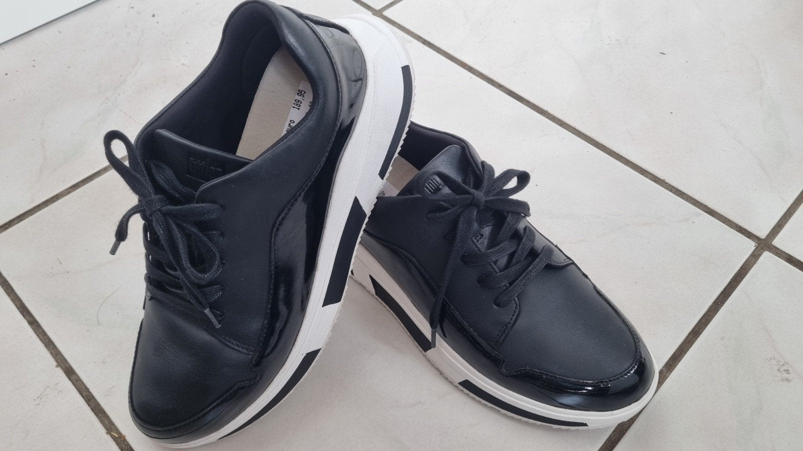 FitFlop Sneakers Zwart Maat 39, Verzenden, Zwart, FitFlop, Sneakers of Gympen