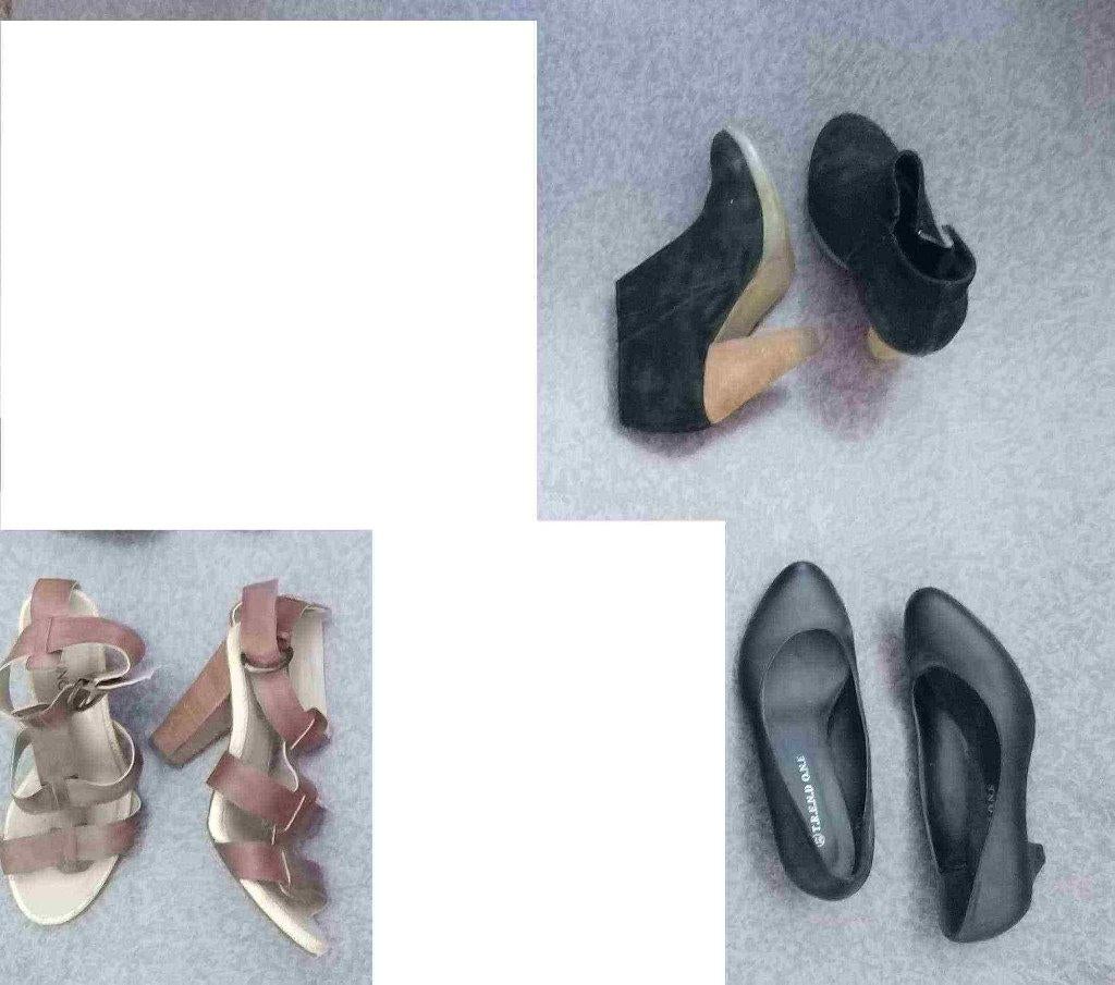 Enkelschoenen pumps en sandalen - hoeft niet in 1 koop, Kleding | Dames, Schoenen, Ophalen of Verzenden, Zo goed als nieuw, Zwart