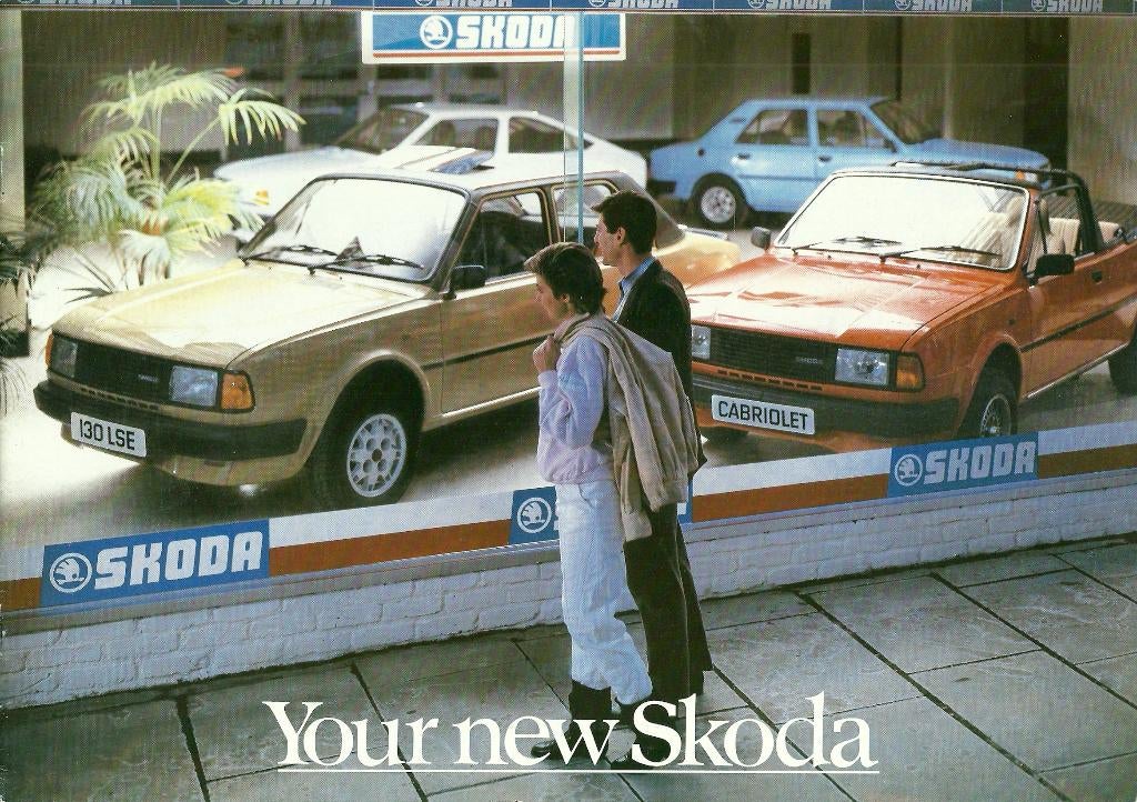 Skoda 130 incl cabriolet en coupe folder, Ophalen of Verzenden, Zo goed als nieuw, Overige merken