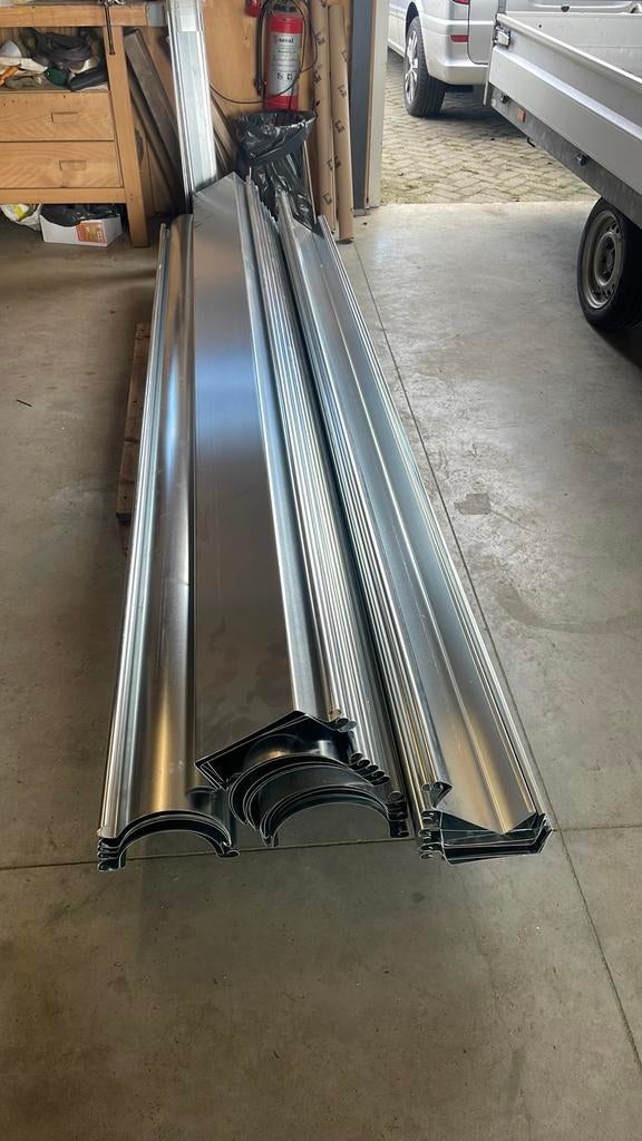 Zinken mast en bakgoten, Ophalen, Nieuw
