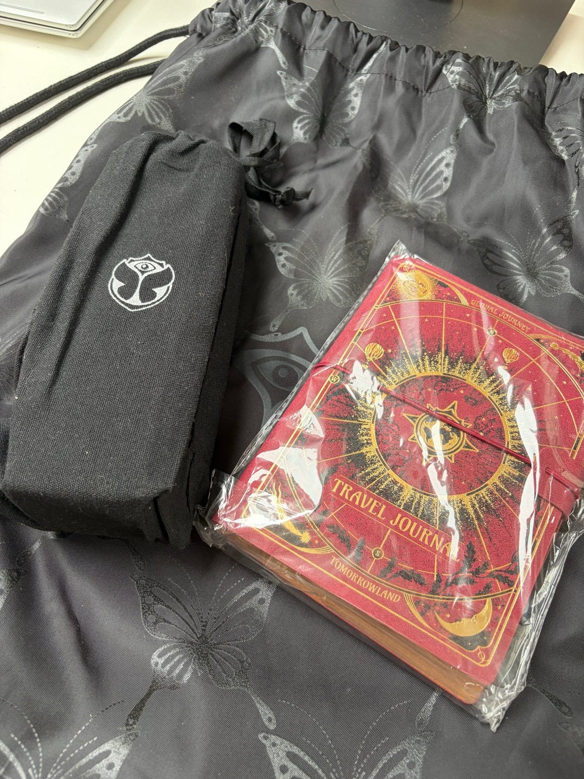 Tomorrowland Goodybag: Journal, Pen & Jenga in Rugzak, Ophalen of Verzenden, Nieuw