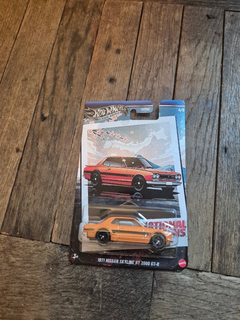 hot wheels 1971 Nissan Skyline HT 2000 GT-R National Icons, Ophalen of Verzenden, Nieuw, Auto