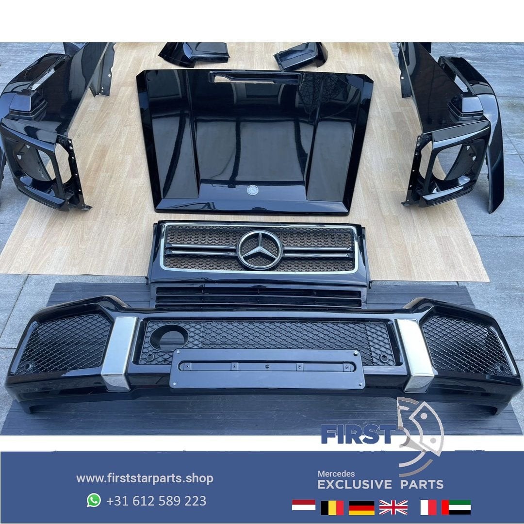 W463 G63 AMG VOORKOP Mercedes 463 2016 G55 G63 G65 AMG ORIGI, Gebruikt, -, Voor, Ophalen of Verzenden