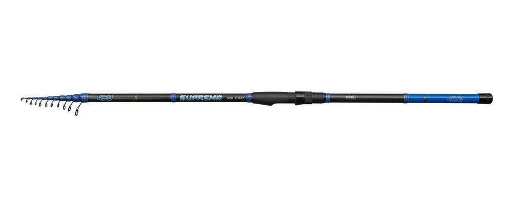 nieuwe mitchel suprema sw 4,2m en -90 gr telescoop hengels, Ophalen of Verzenden, Nieuw, Werphengel