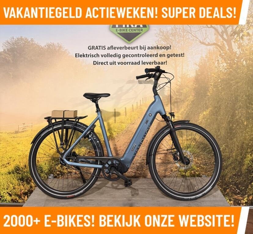 Van Dijck Kronos Elektrische fiets met Kreutzer midden motor, Overige merken, Ophalen of Verzenden, 50 km per accu of meer, 55 tot 59 cm
