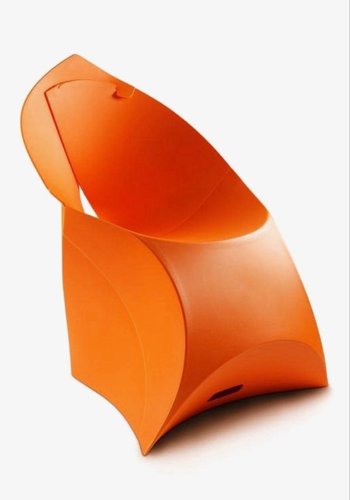 Flux design vouwstoel - Oranje - 2 stuks, Ophalen, Kunststof, Twee, Overige kleuren