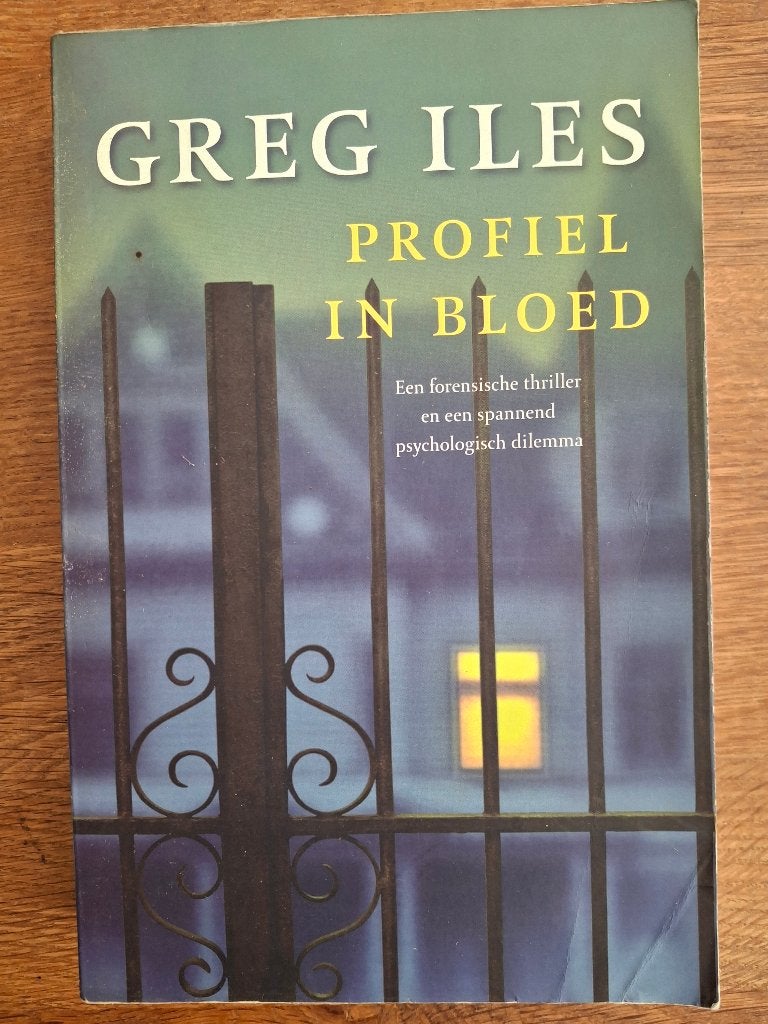 Greg Iles; Profiel in bloed, Ophalen of Verzenden, Gelezen