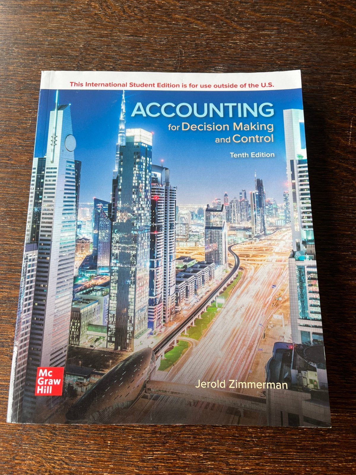 Accounting for Decision Making and Control ISBN9781260565478, Boeken, Ophalen of Verzenden, Zo goed als nieuw, Accountancy en Administratie