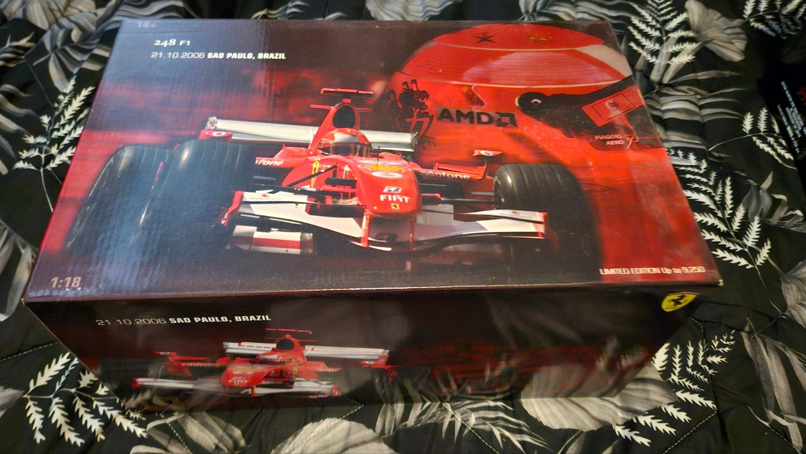 Hot Wheels Ferrari 248 F1 Michael Schumacher 1:18, Ophalen of Verzenden