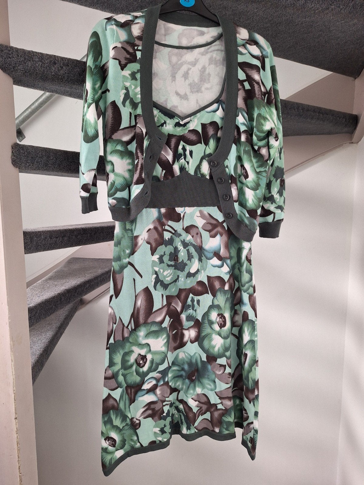 Bloemenjurk met bolero maat M/L, Kleding | Dames, Ophalen of Verzenden