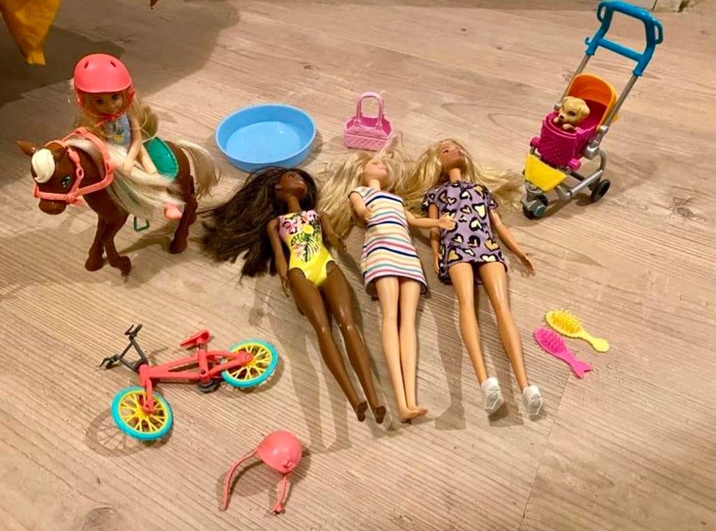 Barbie poppen en accessoires, Kinderen en Baby's, Ophalen, Gebruikt, Barbie