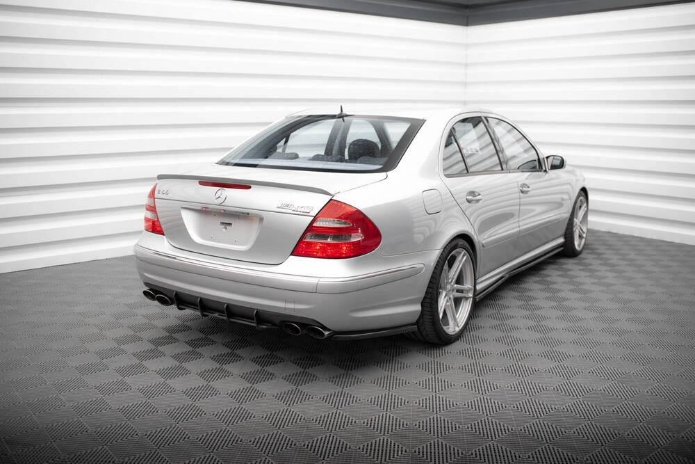 Voorlip sideskirts diffuser - E-Klasse E55 AMG W211 03-06, Auto diversen, Tuning en Styling, Ophalen of Verzenden