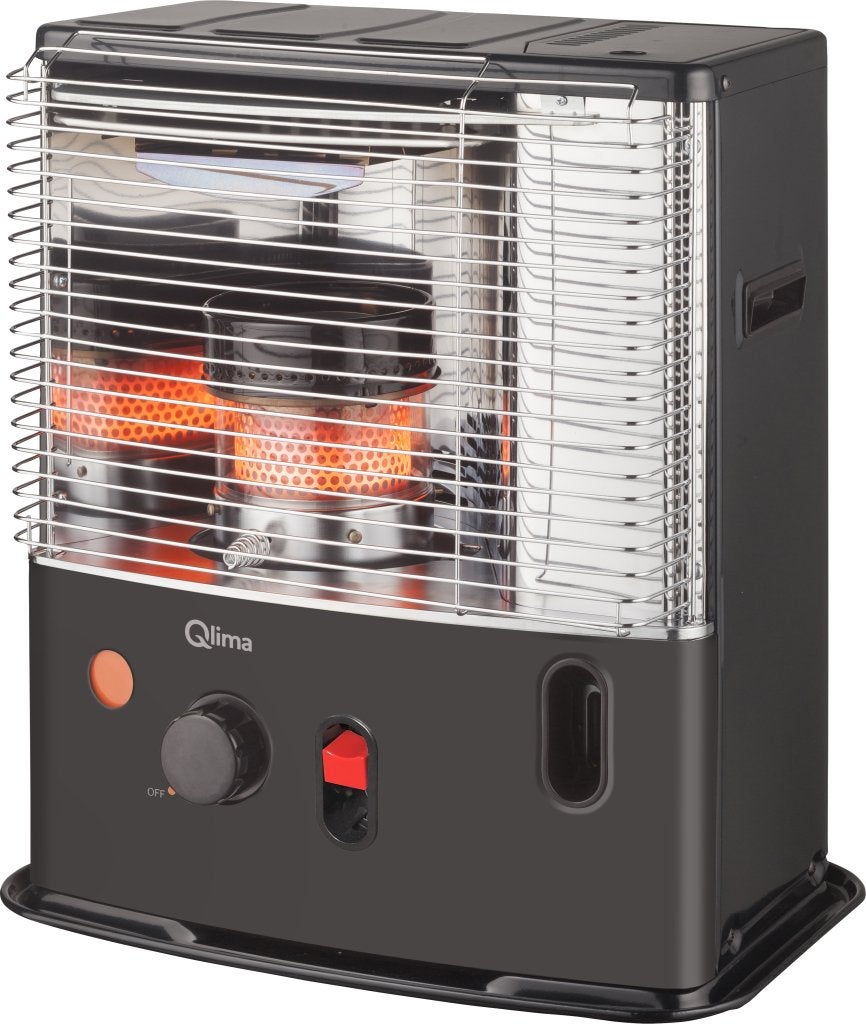 Refurbished Qlima R4224S TC-2 petroleumkachel, Ophalen, 30 tot 80 cm, Hoog rendement (Hr), Kachel