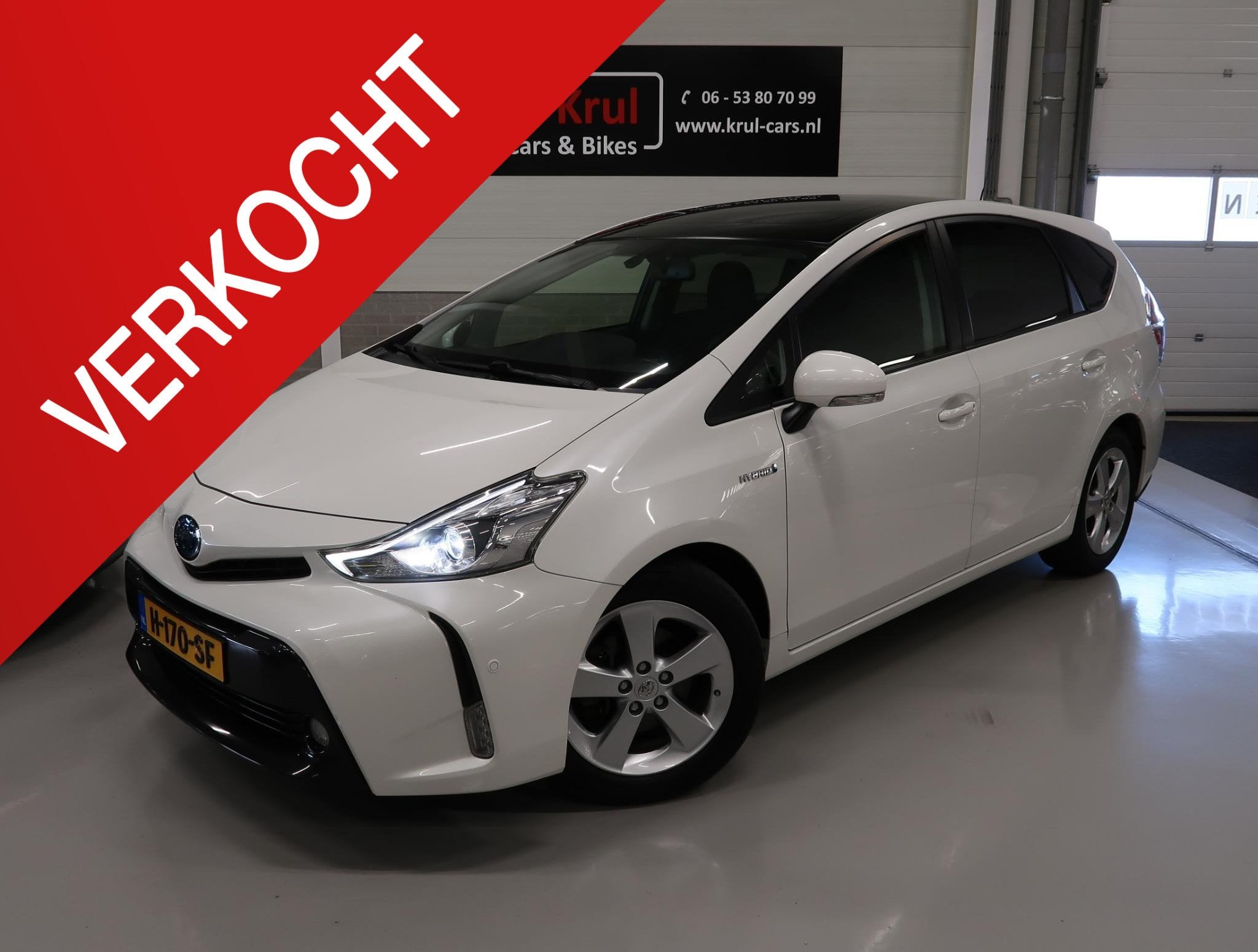 Toyota Prius + 1.8 Dynamic 7 Zitplaatsen Panoramadak Camera, Stoelverwarming, 136 pk, Gebruikt, 4 cilinders