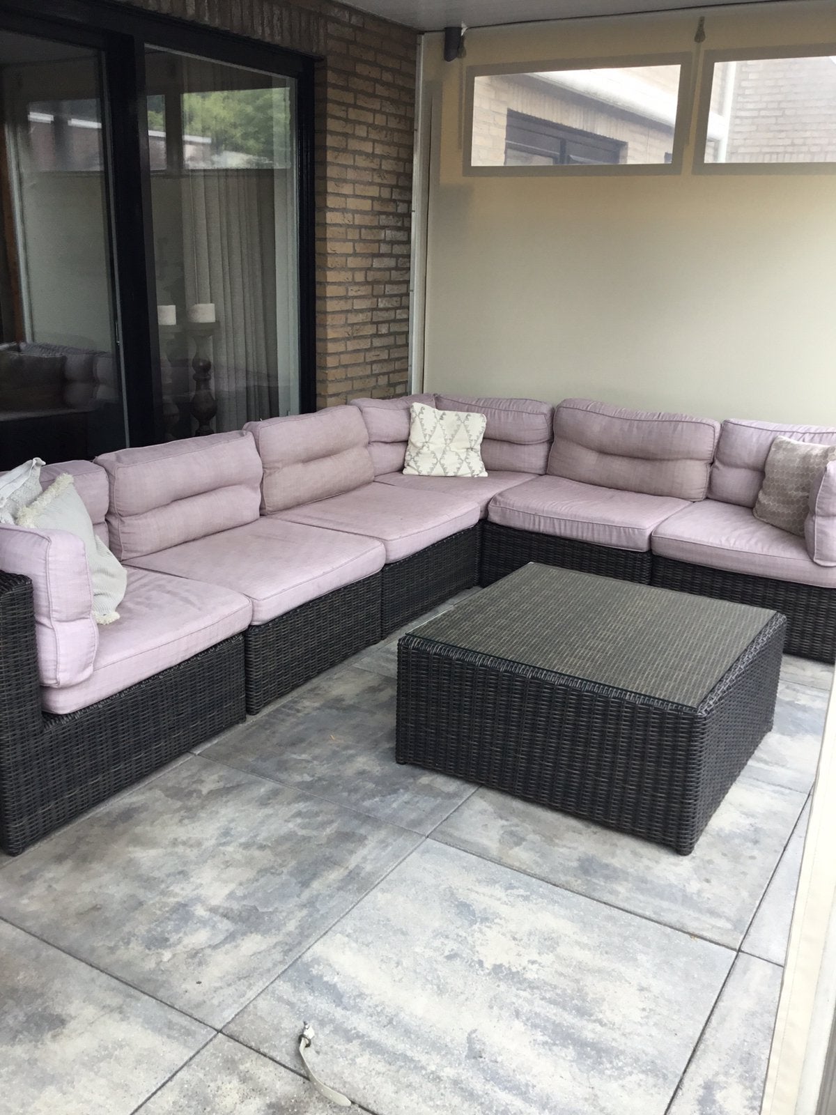 Loungeset Hartman, Tuin en Terras, Ophalen, Gebruikt, 6 zitplaatsen, Loungeset