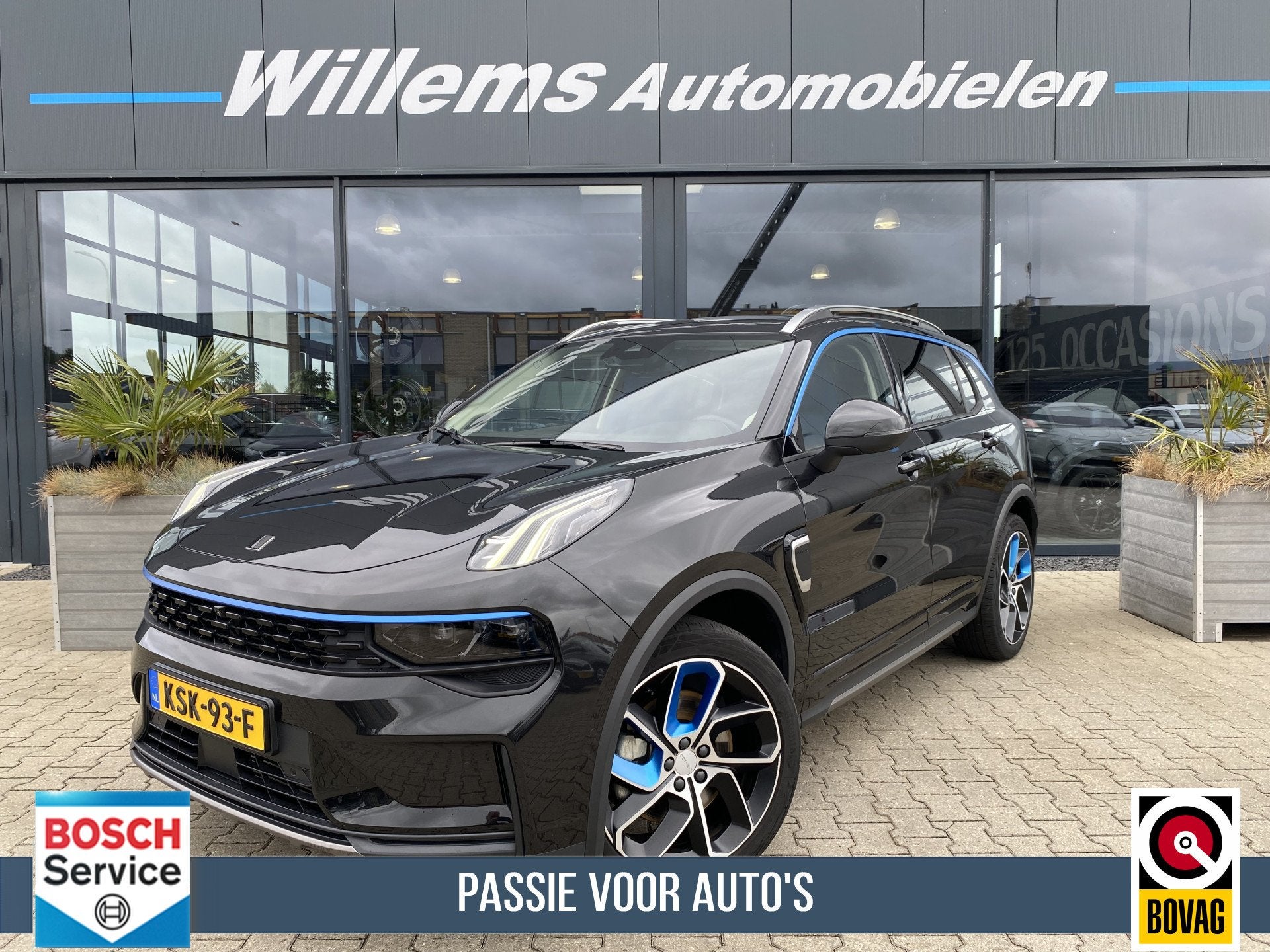 Lynk & Co 01 1.5 App-Connect, 360' Camera & Panoramadak Verk, Auto's, Euro 6, 82 pk, Zwart, Plug-in hybride