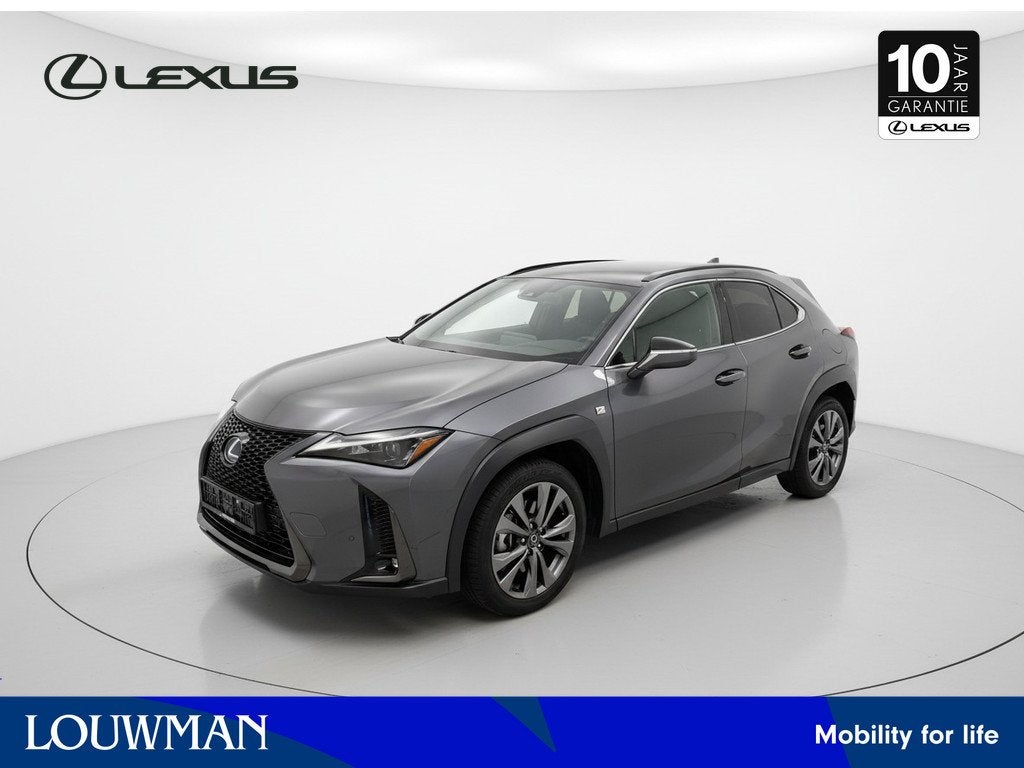 Lexus UX 300h F SPORT Design | Carplay | Stoelverwarming | A, Auto's, Lexus, 12 maanden, Gebruikt, 4 cilinders, Leder