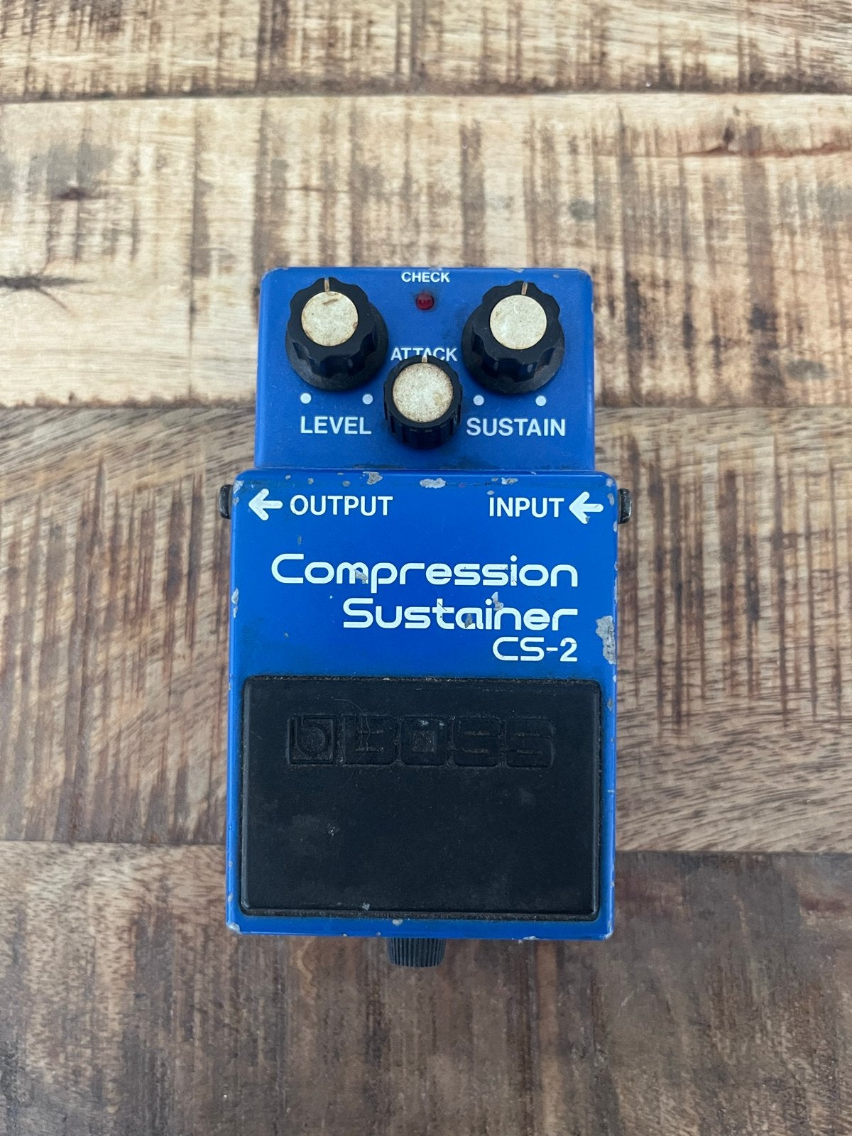 Zeldzame Boss CS-2 Black Label Compressor Sustainer Japan, Muziek en Instrumenten, Effecten, Ophalen, Gebruikt, Compressor