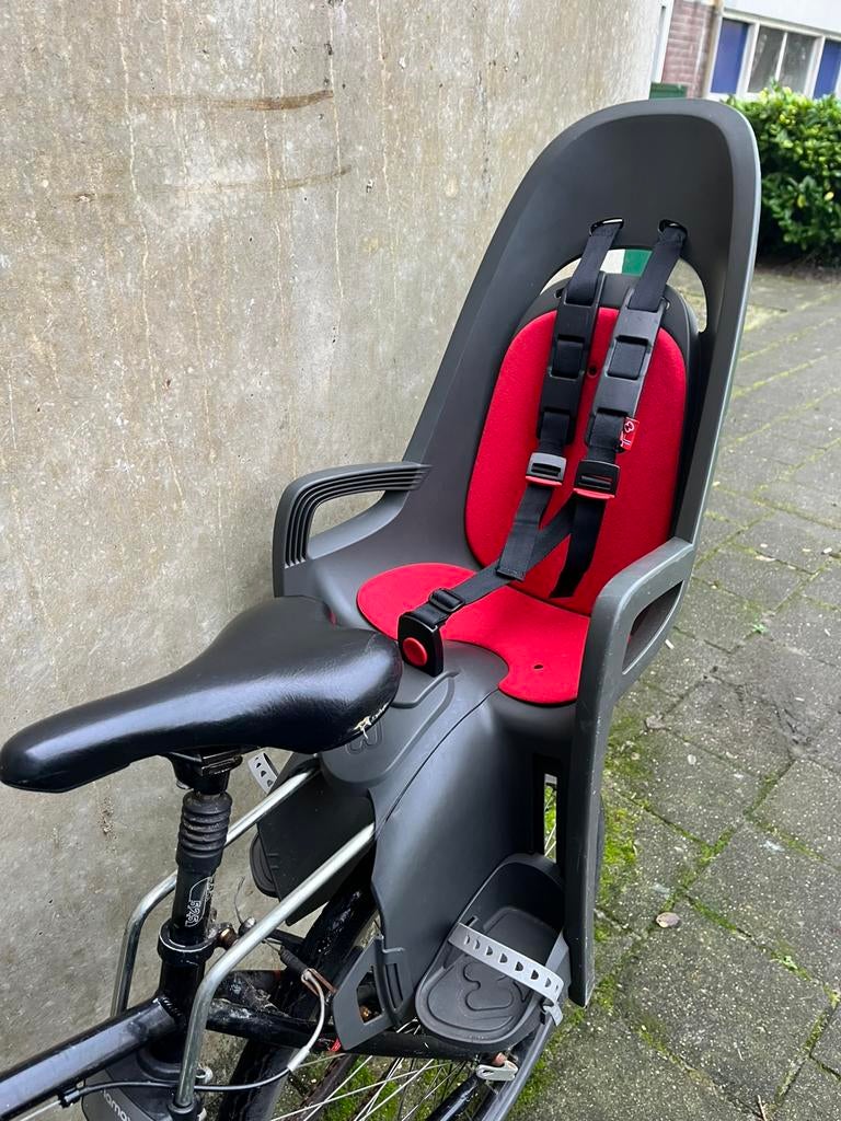 Hamax kinderzitje stads / race fiets of mountainbike, Ophalen, Zo goed als nieuw