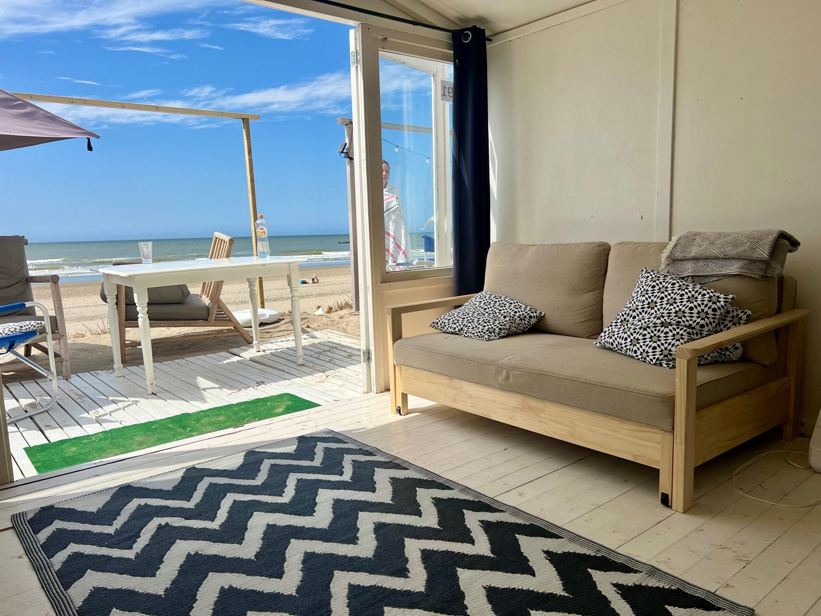 sfeervol strandhuisje (zonder strandplek) in Zandvoort, Ophalen, Gebruikt, Overige