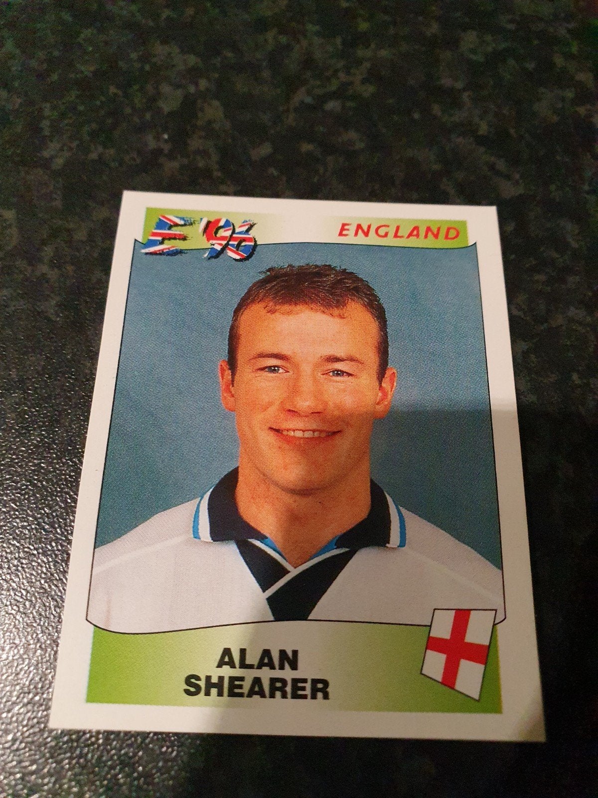 Panini Euro 96 - Shearer, Ophalen of Verzenden, Zo goed als nieuw, Meerdere stickers