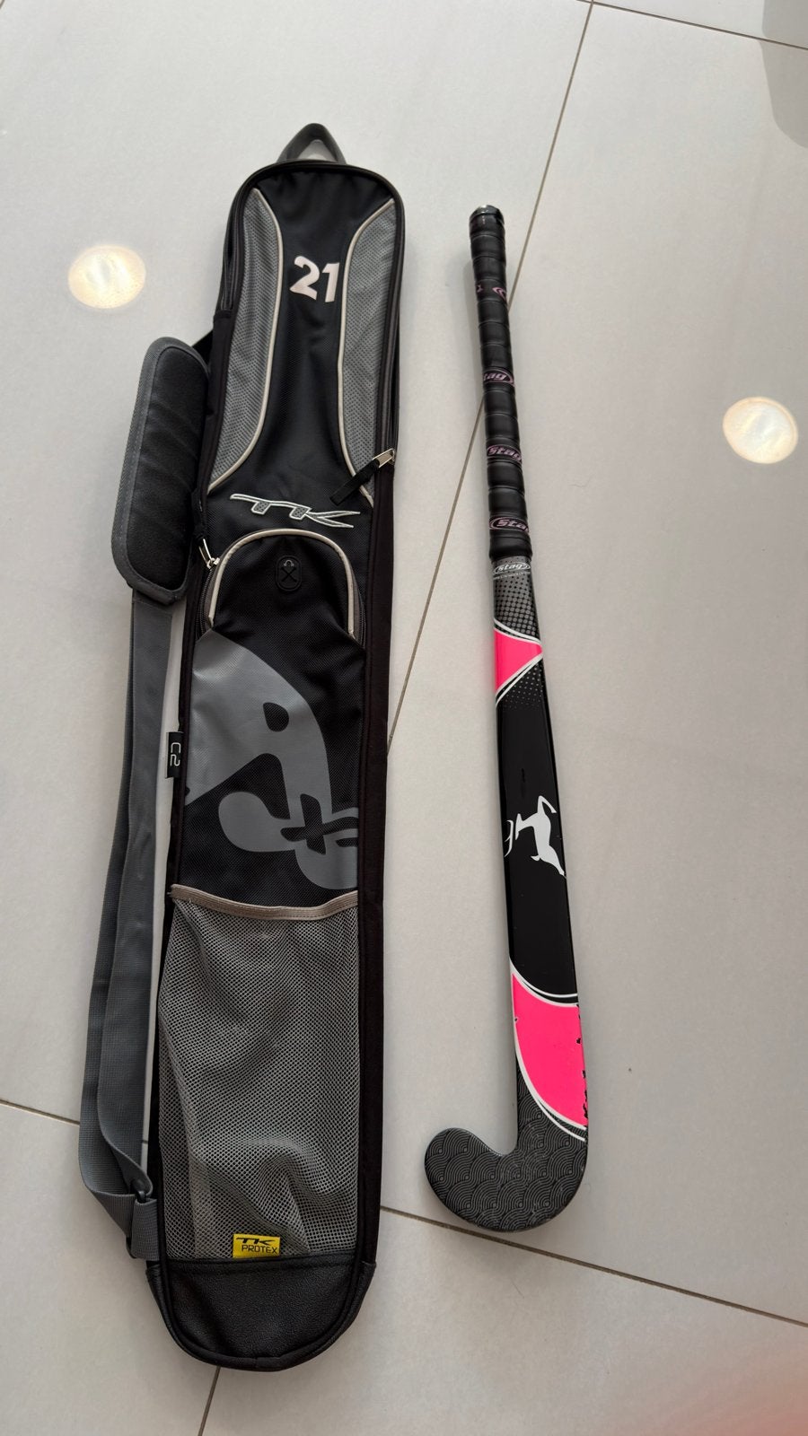 Stag Hockeystick met TK Sticktas, Ophalen, Zo goed als nieuw, Stick