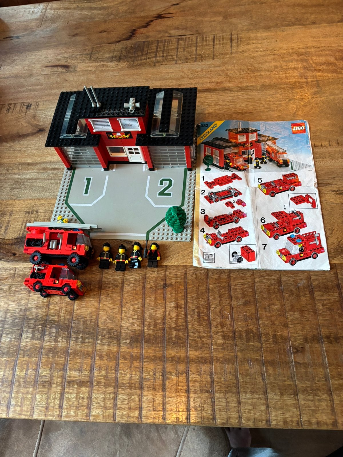 Partij lego brandweer sets a 9 stuks, Gebruikt, Compleet, Lego, Ophalen of Verzenden
