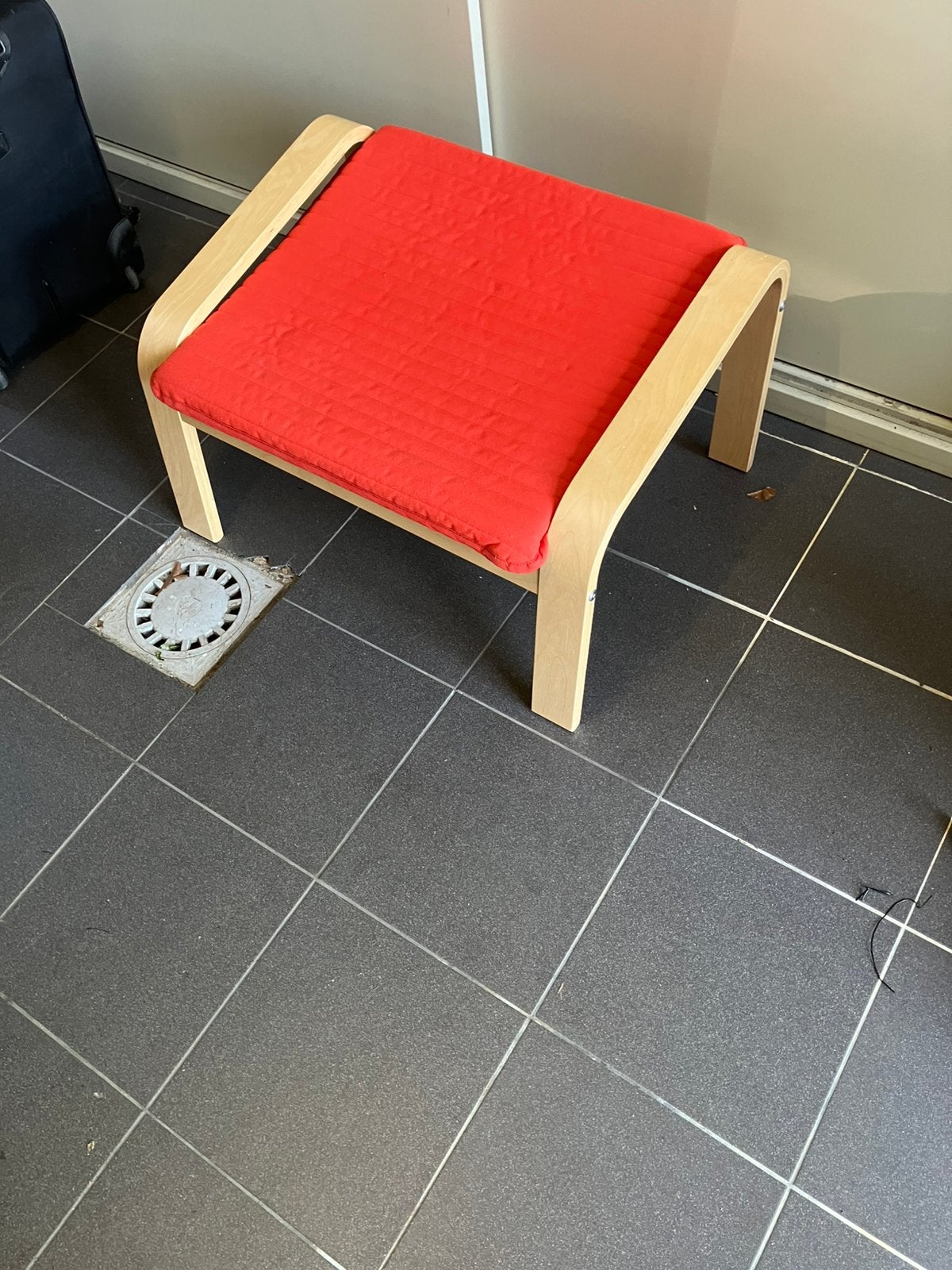 Ikea voetenbank, Ophalen, Zo goed als nieuw, Rechthoekig