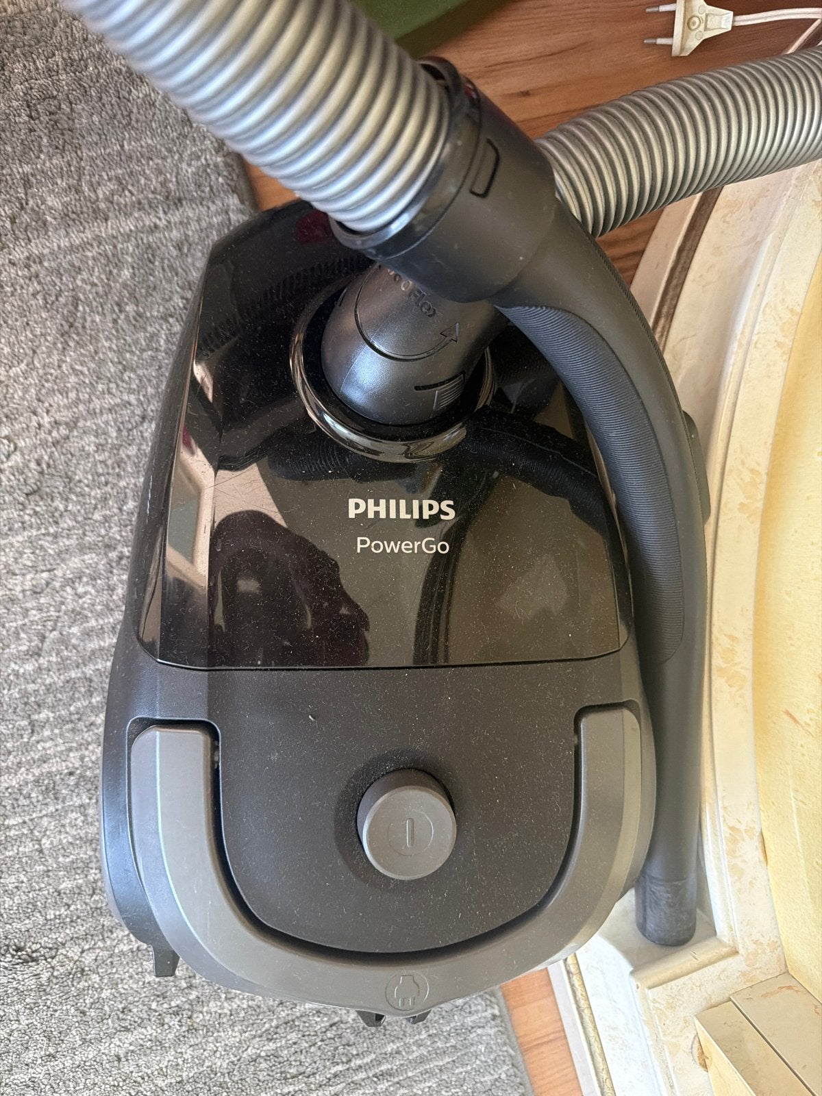 Philips PowerGo Sledestofzuiger - Compact en Krachtig, Stofzak, Gebruikt, Philips, Ophalen of Verzenden