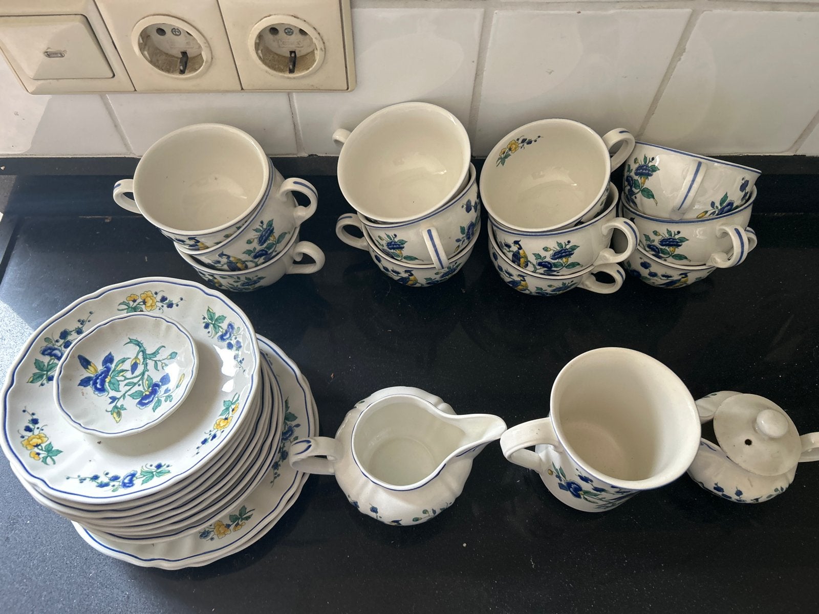 Villeroy & Boch Phoenix Blau servies, Ophalen, Klassiek, Villeroy & Boch, Zo goed als nieuw