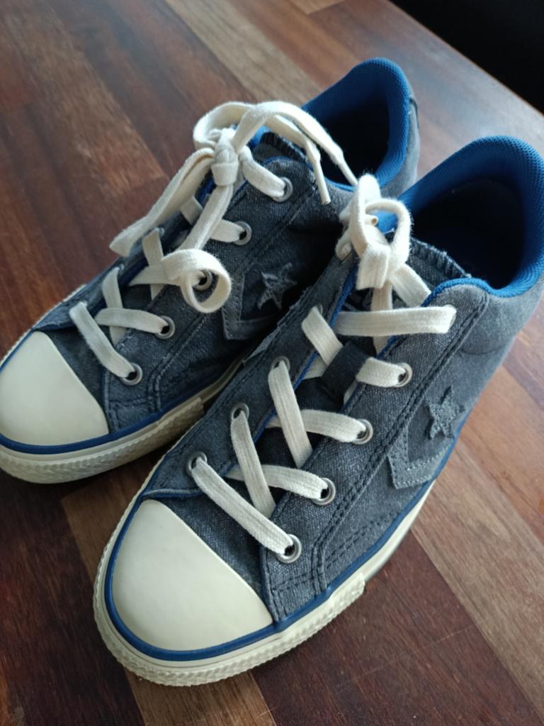 Converse All Star Sneakers 37.5 - Zo goed als nieuw, Blauw, Ophalen of Verzenden, Converse All Stars, Sneakers of Gympen