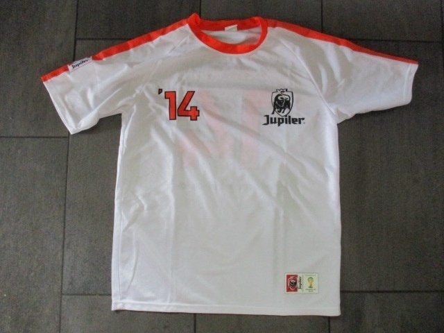 Jupiler voetbal shirt Fifa World Cup Brasil '14 maat L, Ophalen of Verzenden, Zo goed als nieuw, Buitenlandse clubs, Shirt