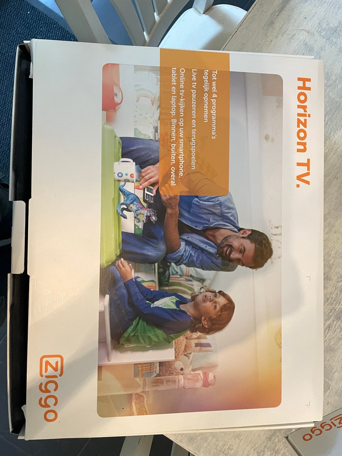 Ziggo Horizon TV Mediabox, div afstandsbedieningen,, Ophalen, Gebruikt, Harddiskrecorder