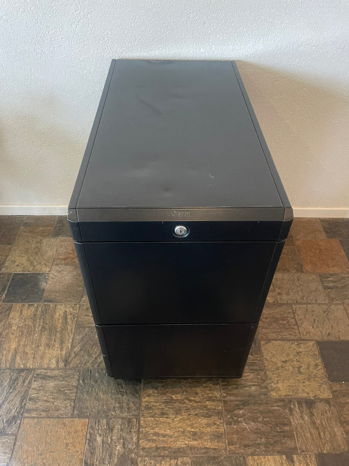 Gispen ladekast voor onder bureau, Huis en Inrichting, Ophalen, Minder dan 50 cm, Gebruikt, 1 of 2 laden