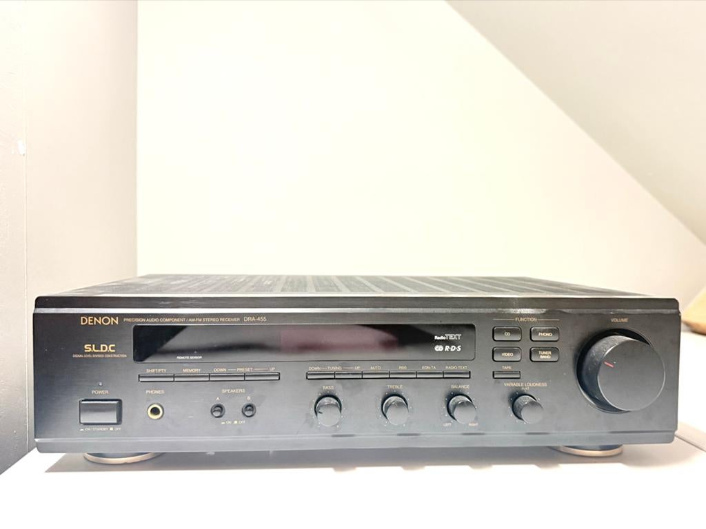 Denon DRA-455 Stereo Receiver - Uitstekende Staat, Ophalen, Gebruikt, Denon, Minder dan 60 watt