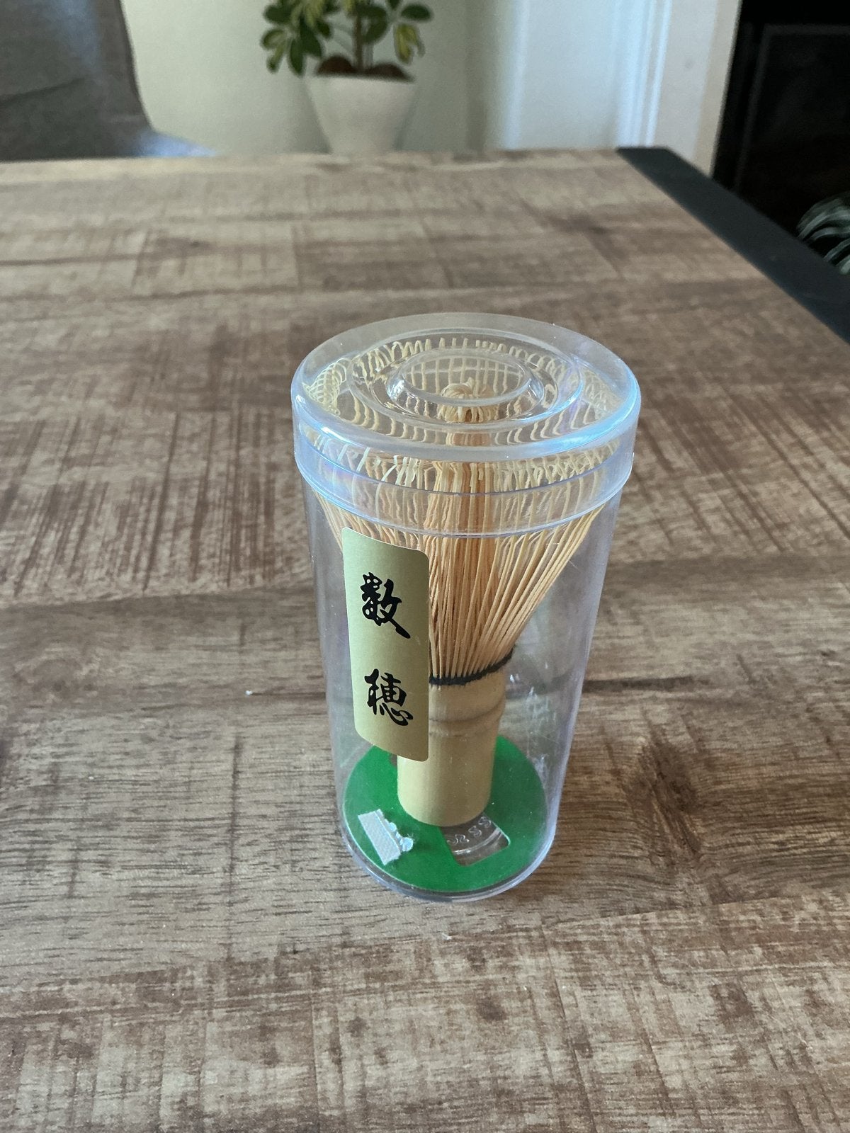 Bamboe Matcha Klopper Chasen - 11 cm hoog, Beige, Overige typen, Hout, Nieuw