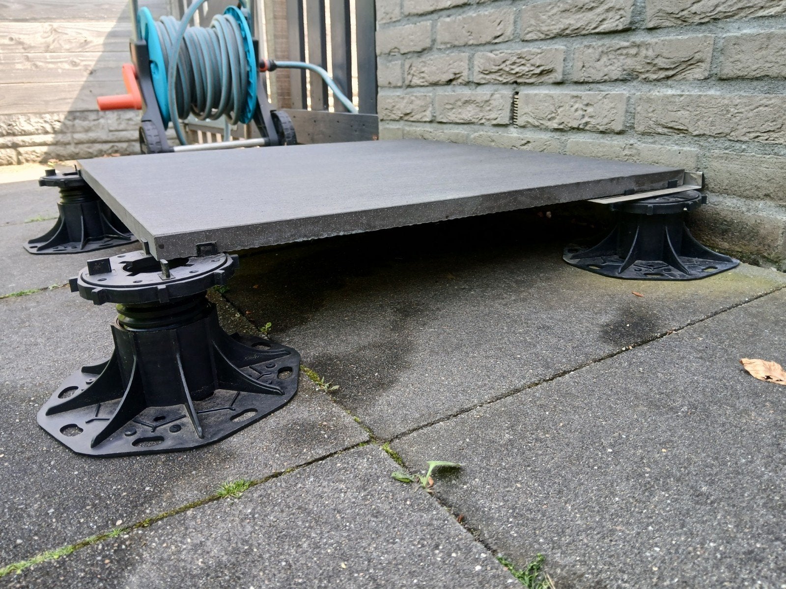 Verstelbare tegeldragers voor terras, Ophalen of Verzenden, Gebruikt