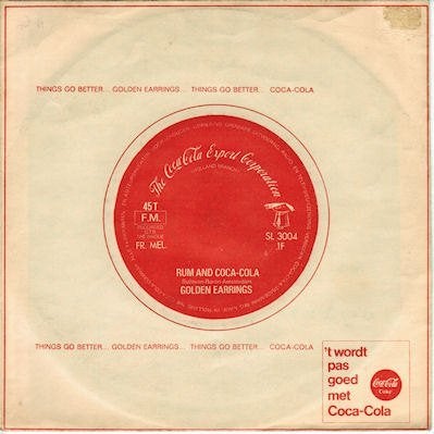 Golden Earring 1966 G251 Reclame Plaatje, Gebruikt, 7 inch, Ophalen of Verzenden, Pop