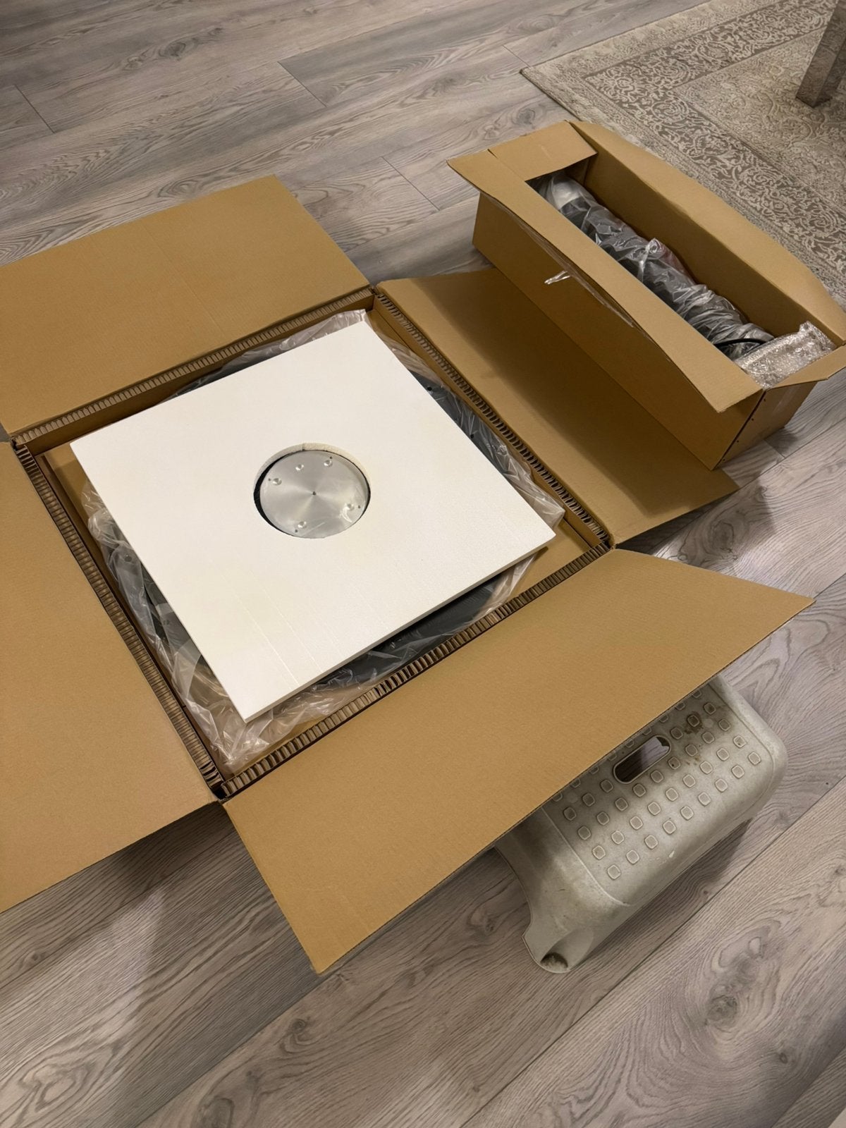 Eurom Table Heater 1600W  met tafelblad -  NOG NIEUW, Tuin en Terras, Terrasverwarmers, Elektrisch, Waterbestendig, Vloer, Nieuw