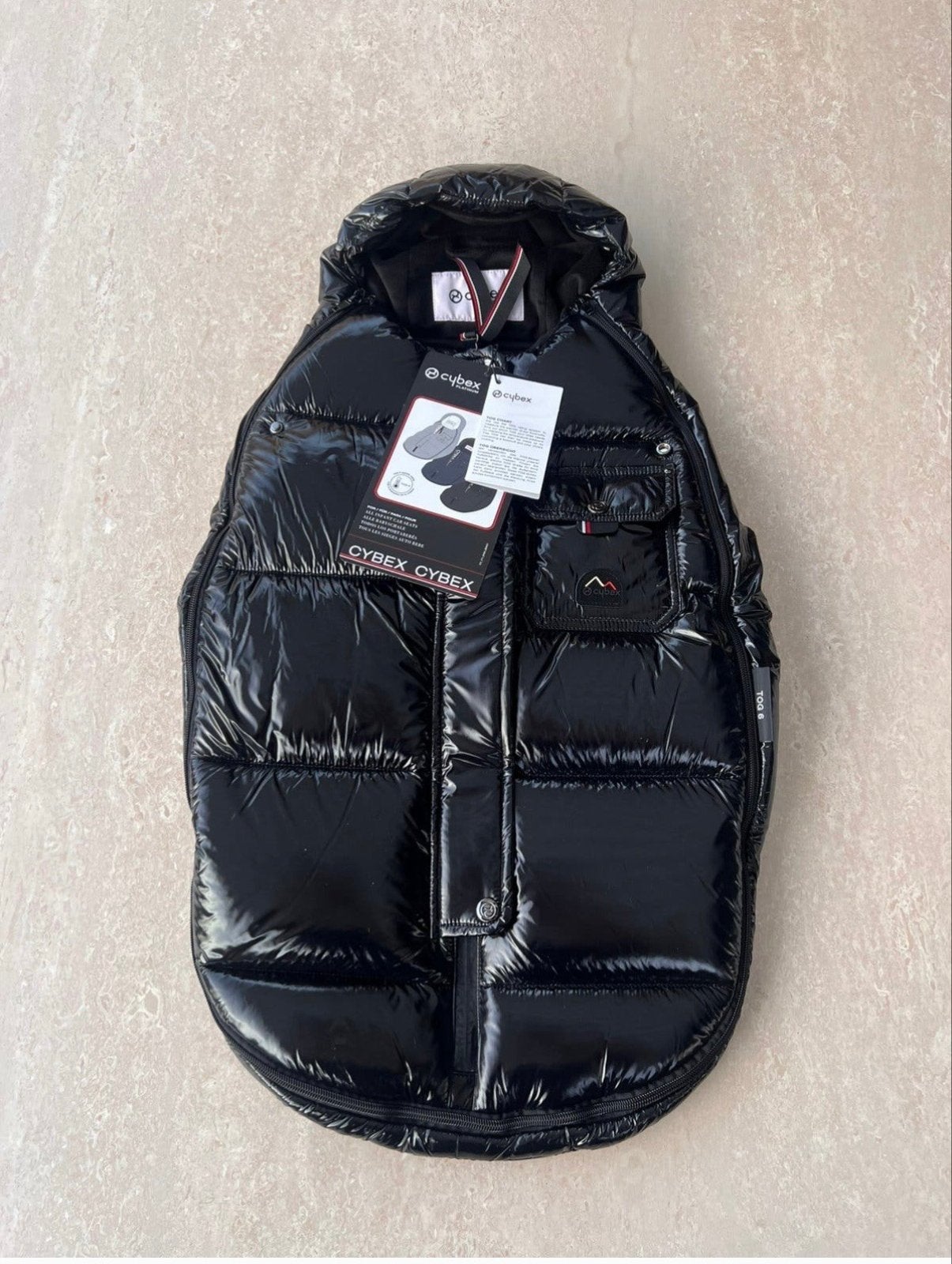 NIEUW: Cybex Platinum Winter Voetenzak Mini Deep Black, Ophalen of Verzenden, Nieuw, Overige merken