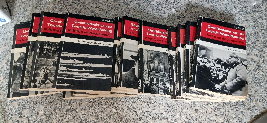 Serie 2e Wereldoorlog Sesam (oude boeken), Boeken, Algemeen, Hiltermann, Ophalen, Tweede Wereldoorlog