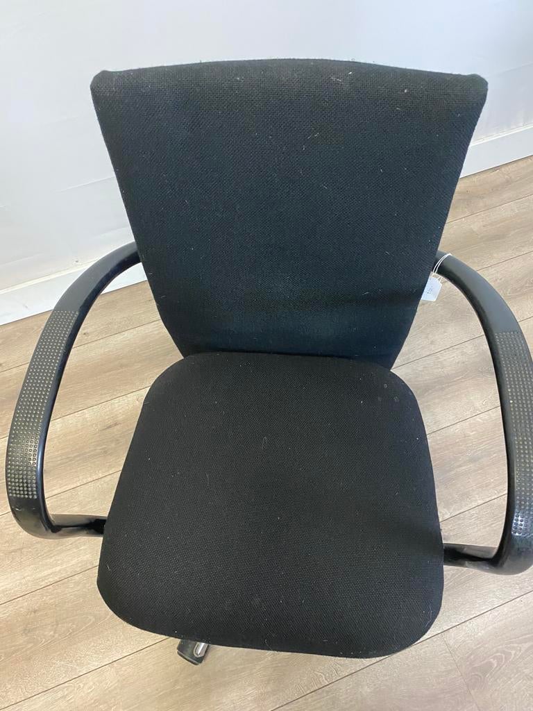 Vitra buro stoel stof zwart, Ophalen, Zo goed als nieuw