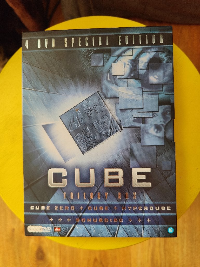 The Cube trilogy - Alle films in een box!, Vanaf 16 jaar, Ophalen of Verzenden, Zo goed als nieuw